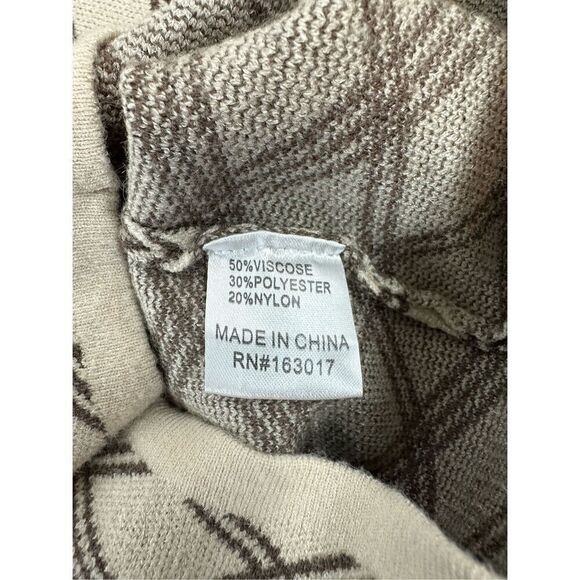 Princess Polly LAUREL MINI DRESS CREAM / BROWN - Picture 7 of 7